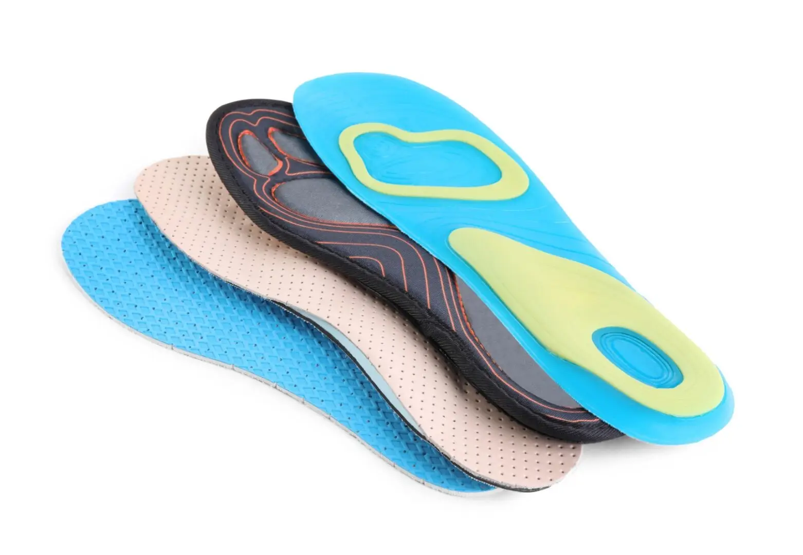 4 different types of Orthotics & Insoles